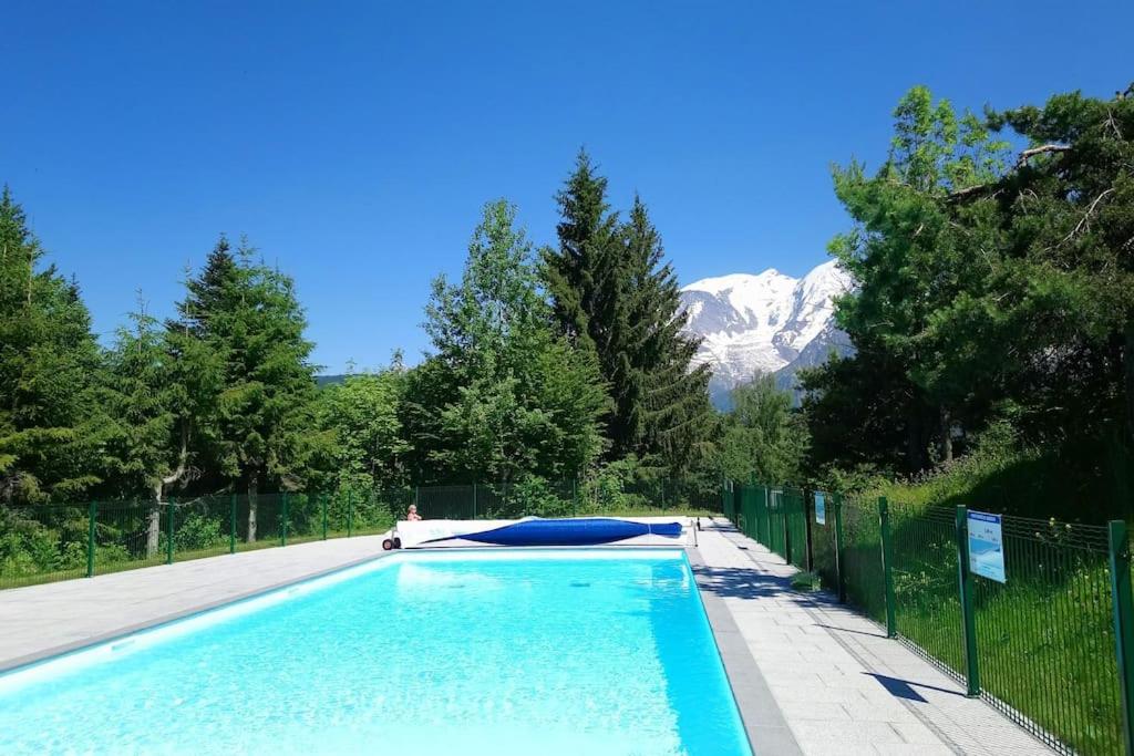 Studio Bettex 4P- Vue Mont-Blanc Saint-Gervais-les-Bains Esterno foto